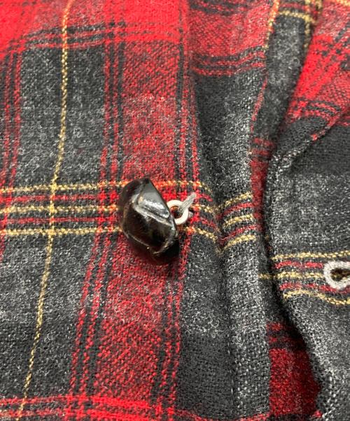 PENDLETON（ペンドルトン）PENDLETON (ペンドルトン) 50s～60s オンブレ ウールテーラードジャケット レッド サイズ:Lの古着・服飾アイテム