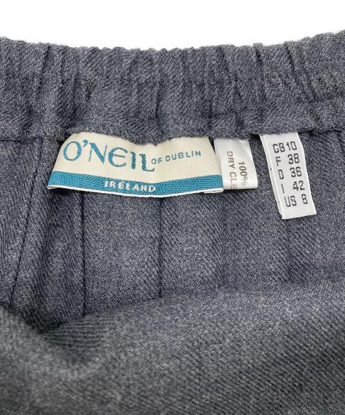 O'NEIL OF DUBLIN（オニールオブダブリン）O'NEIL OF DUBLIN (オニールオブダブリン) ウールチェックスカート イエロー サイズ:US8の古着・服飾アイテム