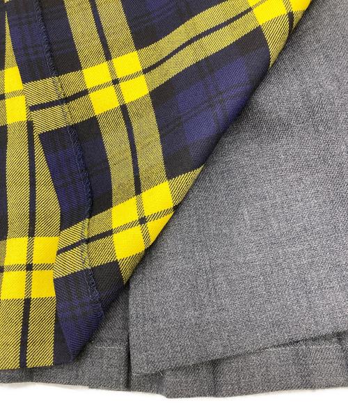 O'NEIL OF DUBLIN（オニールオブダブリン）O'NEIL OF DUBLIN (オニールオブダブリン) ウールチェックスカート イエロー サイズ:US8の古着・服飾アイテム