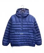 SUPREMEシュプリーム）の古着「24AW Micro Down Half Zip Hooded Pullover」｜ブルー
