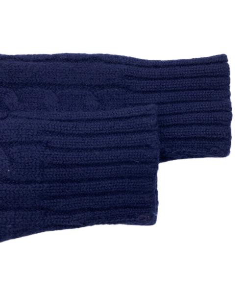 POLO RALPH LAUREN（ポロ・ラルフローレン）POLO RALPH LAUREN (ポロ・ラルフローレン) チルデンセーター ネイビー サイズ:Mの古着・服飾アイテム