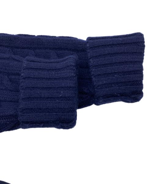 POLO RALPH LAUREN（ポロ・ラルフローレン）POLO RALPH LAUREN (ポロ・ラルフローレン) チルデンセーター ネイビー サイズ:Mの古着・服飾アイテム