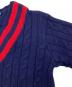 中古・古着 POLO RALPH LAUREN (ポロ・ラルフローレン) チルデンセーター ネイビー サイズ:M：7000円