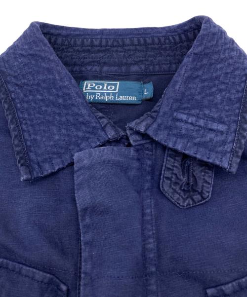 POLO RALPH LAUREN（ポロ・ラルフローレン）POLO RALPH LAUREN (ポロ・ラルフローレン) M65ジャケット/フィールドジャケット ネイビー サイズ:Lの古着・服飾アイテム