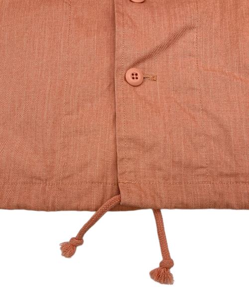 AVIREX（アヴィレックス）AVIREX (アヴィレックス) PIGMENT DYED FATIGUE SHIRT / ピグメント ダイ ファティーグ シャツ ピンク サイズ:Lの古着・服飾アイテム