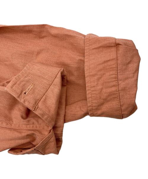 AVIREX（アヴィレックス）AVIREX (アヴィレックス) PIGMENT DYED FATIGUE SHIRT / ピグメント ダイ ファティーグ シャツ ピンク サイズ:Lの古着・服飾アイテム