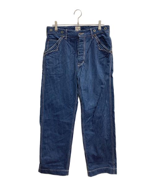 Schott（ショット）Schott (ショット) シンチバック ウォバッシュワークデニム ネイビー サイズ:32の古着・服飾アイテム