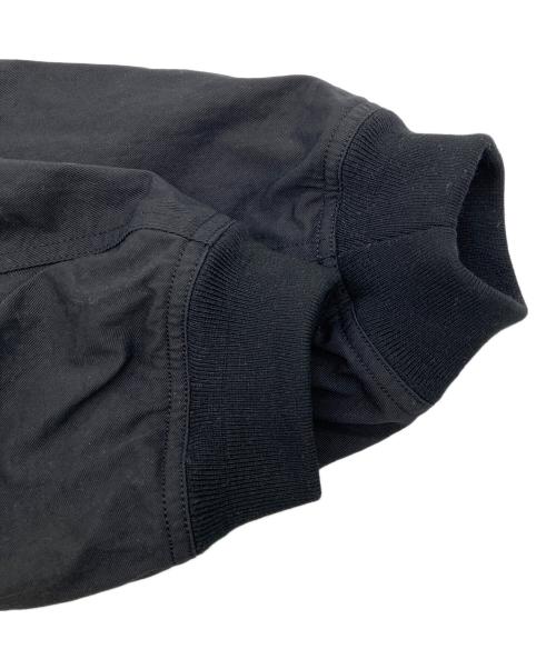 WYM LIDNM（ウィム バイ リドム）WYM LIDNM (ウィム バイ リドム) DETACHABLE NYLON GABA FLIGHT BLOUSON ブラック サイズ:S 未使用品の古着・服飾アイテム