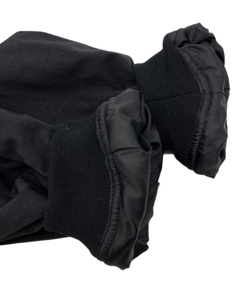 WYM LIDNM（ウィム バイ リドム）WYM LIDNM (ウィム バイ リドム) DETACHABLE NYLON GABA FLIGHT BLOUSON ブラック サイズ:S 未使用品の古着・服飾アイテム