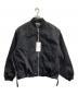 WYM LIDNM（ウィム バイ リドム）の古着「DETACHABLE NYLON GABA FLIGHT BLOUSON」｜ブラック