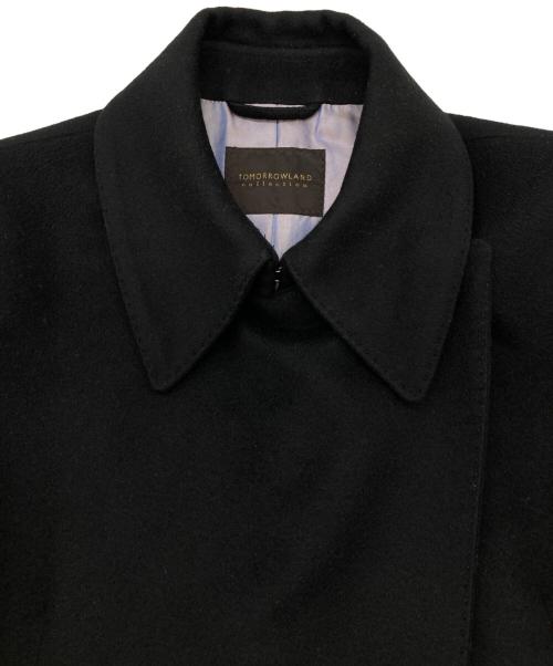 TOMORROW LAND collection（トゥモローランドコレクション）TOMORROW LAND collection (トゥモローランドコレクション) LORO PIANA (ロロピアーナ) カシミヤコート ブラック サイズ:38の古着・服飾アイテム