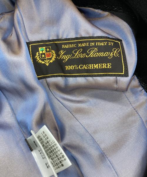 TOMORROW LAND collection（トゥモローランドコレクション）TOMORROW LAND collection (トゥモローランドコレクション) LORO PIANA (ロロピアーナ) カシミヤコート ブラック サイズ:38の古着・服飾アイテム