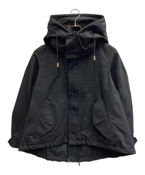 THE RERACS（ザ リラクス）THE RERACS (ザ リラクス) ショートモッズコート ブラック サイズ:38の古着・服飾アイテム