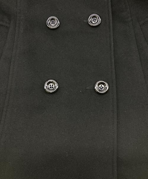 BARNYARDSTORM（バンヤードストーム）BARNYARDSTORM (バンヤードストーム) フォックスファー カシミヤコート ブラック サイズ:40の古着・服飾アイテム