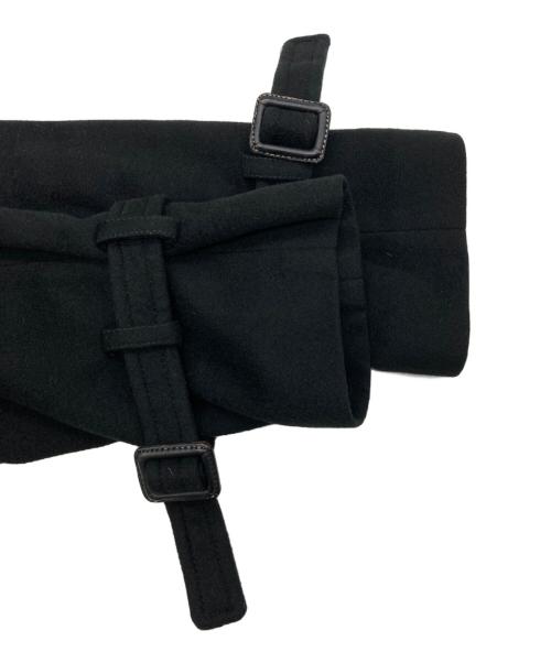 BARNYARDSTORM（バンヤードストーム）BARNYARDSTORM (バンヤードストーム) フォックスファー カシミヤコート ブラック サイズ:40の古着・服飾アイテム