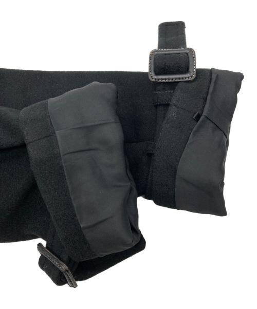 BARNYARDSTORM（バンヤードストーム）BARNYARDSTORM (バンヤードストーム) フォックスファー カシミヤコート ブラック サイズ:40の古着・服飾アイテム