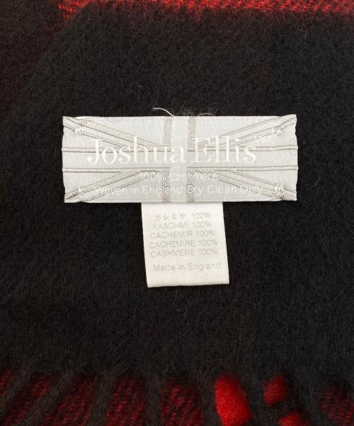 JOSHUA ELLIS（ジョシュア エリス）JOSHUA ELLIS (ジョシュア エリス) カシミヤマフラー レッドの古着・服飾アイテム