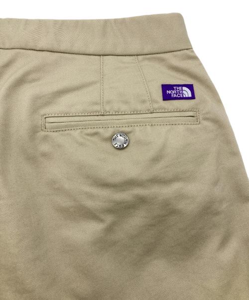 THE NORTHFACE PURPLELABEL（ザ・ノースフェイス パープルレーベル）THE NORTHFACE PURPLELABEL (ザ・ノースフェイス パープルレーベル) Stretch Twill Wide Tapered Pants ベージュ サイズ:30の古着・服飾アイテム
