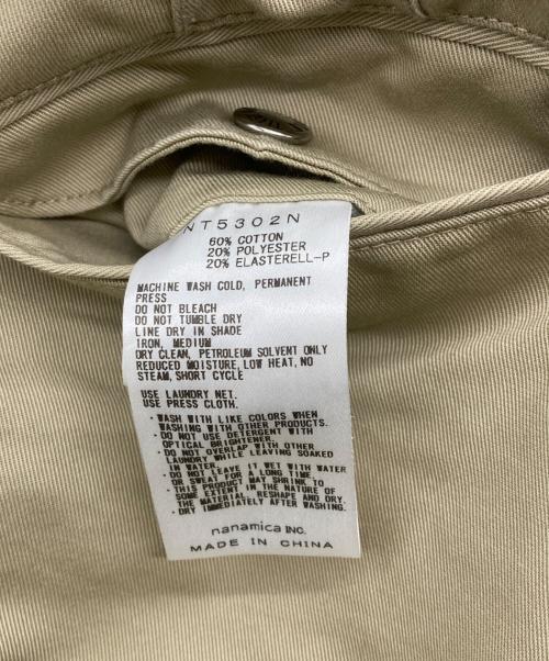 THE NORTHFACE PURPLELABEL（ザ・ノースフェイス パープルレーベル）THE NORTHFACE PURPLELABEL (ザ・ノースフェイス パープルレーベル) Stretch Twill Wide Tapered Pants ベージュ サイズ:30の古着・服飾アイテム