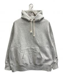 Champion×MIN-NANO（チャンピオン×ミンナノ）の古着「リバースウィーブスウェット」｜グレー