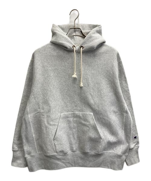 Champion（チャンピオン）Champion (チャンピオン) MIN-NANO (ミンナノ) リバースウィーブスウェット グレー サイズ:L 未使用品の古着・服飾アイテム