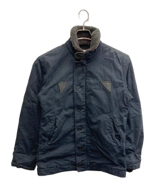 VISVIM（ビズビム）VISVIM (ビズビム) DECKHAND JACKET ネイビー サイズ:Lの古着・服飾アイテム