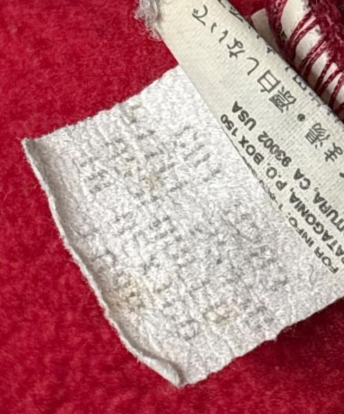 Patagonia（パタゴニア）Patagonia (パタゴニア) 99年製　シンチラフリースジャケット レッド サイズ:Lの古着・服飾アイテム