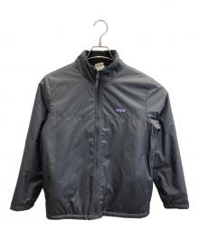 Patagonia（パタゴニア）の古着「リバーシブル ボア ナイロンジャケット」｜ブラック