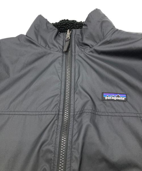 Patagonia（パタゴニア）Patagonia (パタゴニア) リバーシブル ボア ナイロンジャケット ブラック サイズ: XL(14)の古着・服飾アイテム