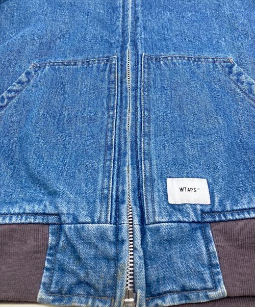WTAPS（ダブルタップス）WTAPS (ダブルタップス) VICE JACKET COTTON DENIM インディゴ サイズ:02の古着・服飾アイテム