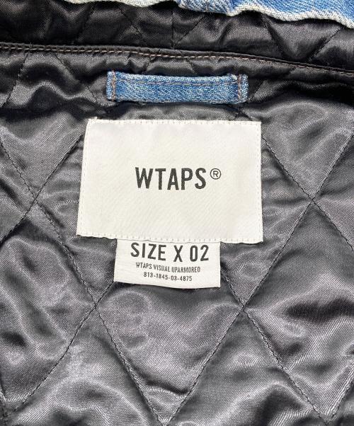 WTAPS（ダブルタップス）WTAPS (ダブルタップス) VICE JACKET COTTON DENIM インディゴ サイズ:02の古着・服飾アイテム