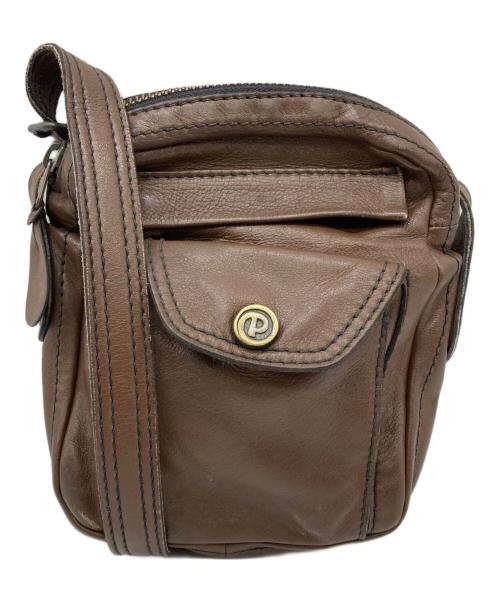 PORTER（ポーター）PORTER (ポーター) TOSCANA  SHOULDER BAG ブラウンの古着・服飾アイテム