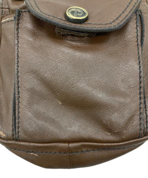 PORTER（ポーター）PORTER (ポーター) TOSCANA  SHOULDER BAG ブラウンの古着・服飾アイテム