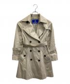 BURBERRY BLUE LABELバーバリー ブルー レーベル）の古着「トレンチコート」｜ベージュ