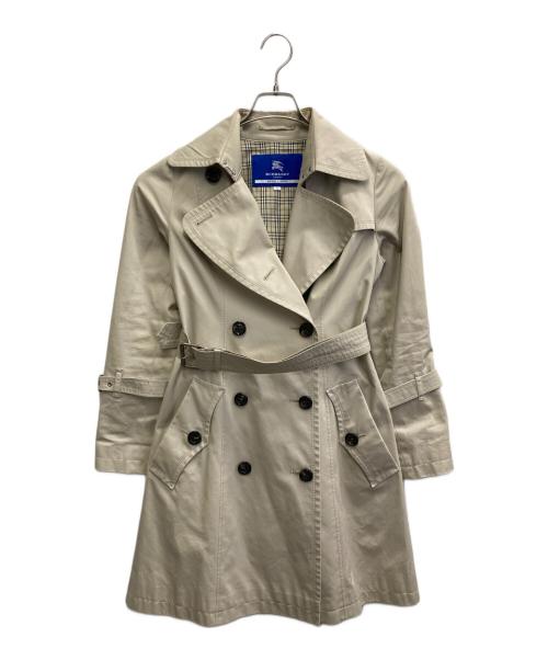 BURBERRY BLUE LABEL（バーバリー ブルー レーベル）BURBERRY BLUE LABEL (バーバリー ブルー レーベル) トレンチコート ベージュ サイズ:36の古着・服飾アイテム