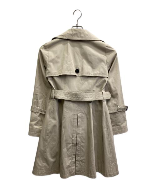 BURBERRY BLUE LABEL（バーバリー ブルー レーベル）BURBERRY BLUE LABEL (バーバリー ブルー レーベル) トレンチコート ベージュ サイズ:36の古着・服飾アイテム