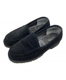 BLOHM（ブローム）の古着「HOMIES RAT コーデュロイローファー」｜ブラック