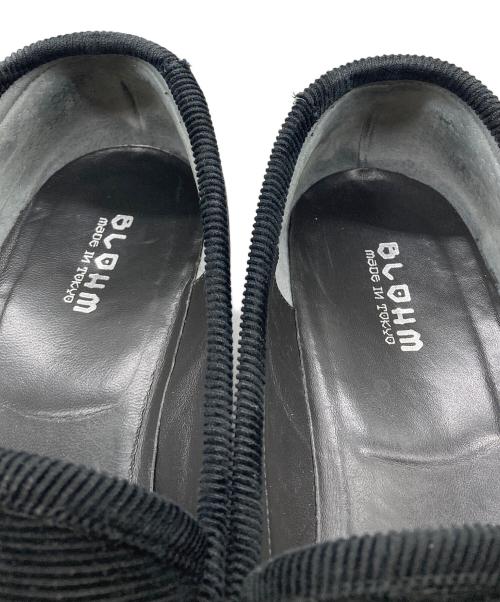 BLOHM（ブローム）BLOHM (ブローム) HOMIES RAT コーデュロイローファー ブラック サイズ:26.5の古着・服飾アイテム