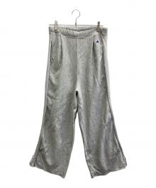 Champion×ETRE TOKYO（チャンピオン×エトレトウキョウ）の古着「REVERSE WEAVEスウェットワイドパンツ」｜グレー