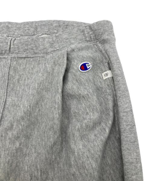 Champion（チャンピオン）Champion (チャンピオン) ETRE TOKYO (エトレトウキョウ) REVERSE WEAVEスウェットワイドパンツ グレー サイズ:Mの古着・服飾アイテム