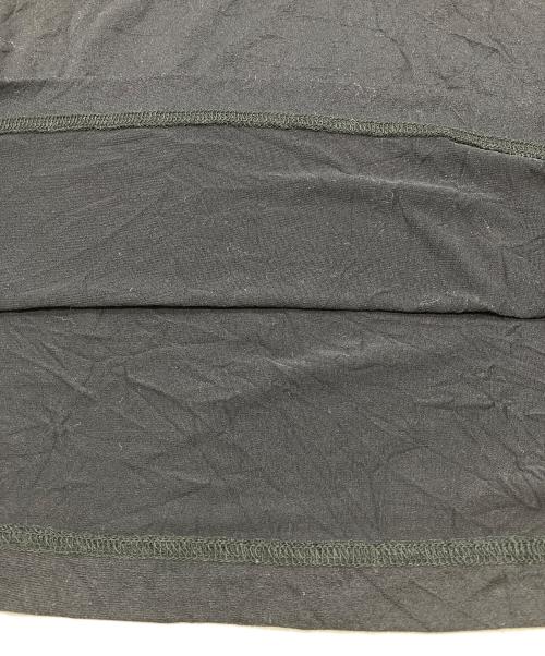 Y's（ワイズ）Y's (ワイズ) WRINKLE JERSEY Y'S STITCH LONG T ブラック サイズ:Mの古着・服飾アイテム