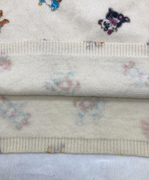 Hysteric Glamour（ヒステリックグラマー）Hysteric Glamour (ヒステリックグラマー) マルチベア柄 ニットワンピース GRUNGE POPS HYSTERICS ベージュ サイズ:Freeの古着・服飾アイテム