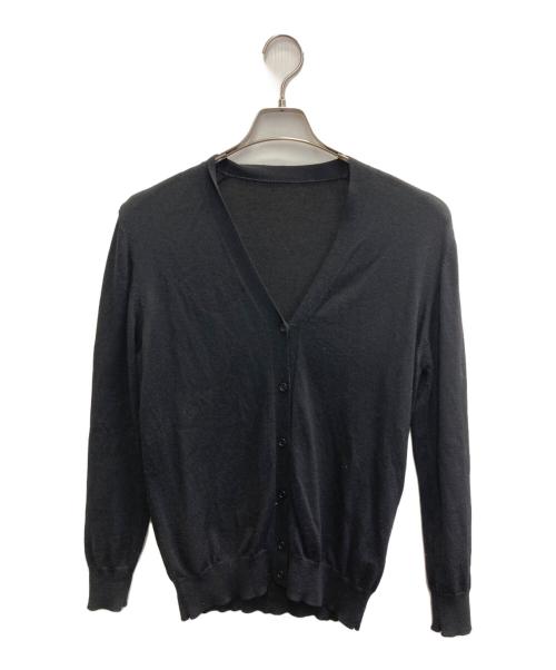 PRADA（プラダ）PRADA (プラダ) ウールカーディガン ブラック サイズ:40の古着・服飾アイテム