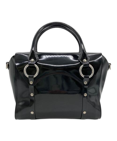 Vivienne Westwood（ヴィヴィアンウエストウッド）Vivienne Westwood (ヴィヴィアンウエストウッド) BETTY ハンドバック ブラックの古着・服飾アイテム