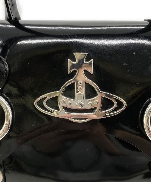 Vivienne Westwood（ヴィヴィアンウエストウッド）Vivienne Westwood (ヴィヴィアンウエストウッド) BETTY ハンドバック ブラックの古着・服飾アイテム