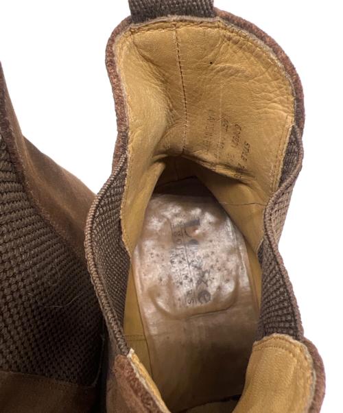 LOAKE（ローク）LOAKE (ローク) サイドゴアシューズ ブラウン サイズ:size7 1/2の古着・服飾アイテム