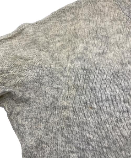 MM6 Maison Margiela（エムエムシックスメゾンマルジェラ）MM6 Maison Margiela (エムエムシックスメゾンマルジェラ) アルパカ混サマーニットワンピース グレー サイズ:Mの古着・服飾アイテム