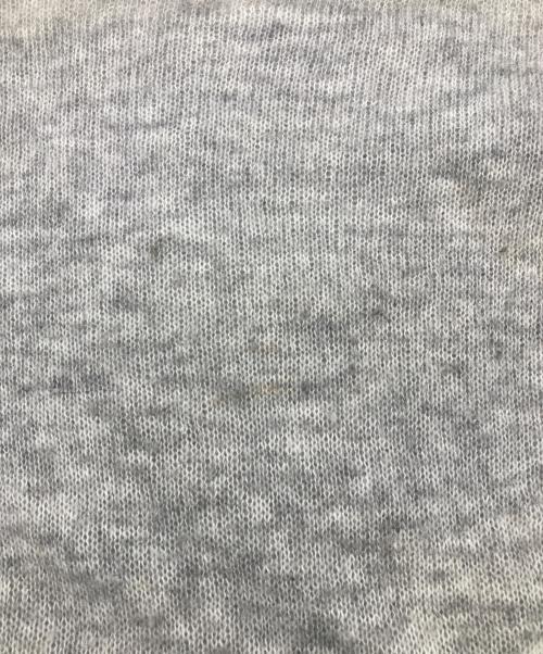 MM6 Maison Margiela（エムエムシックスメゾンマルジェラ）MM6 Maison Margiela (エムエムシックスメゾンマルジェラ) アルパカ混サマーニットワンピース グレー サイズ:Mの古着・服飾アイテム