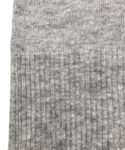 MM6 Maison Margiela（エムエムシックスメゾンマルジェラ）MM6 Maison Margiela (エムエムシックスメゾンマルジェラ) アルパカ混サマーニットワンピース グレー サイズ:Mの古着・服飾アイテム