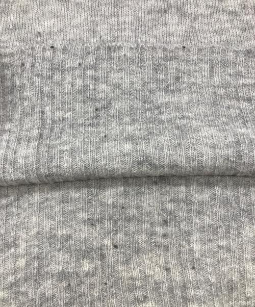 MM6 Maison Margiela（エムエムシックスメゾンマルジェラ）MM6 Maison Margiela (エムエムシックスメゾンマルジェラ) アルパカ混サマーニットワンピース グレー サイズ:Mの古着・服飾アイテム